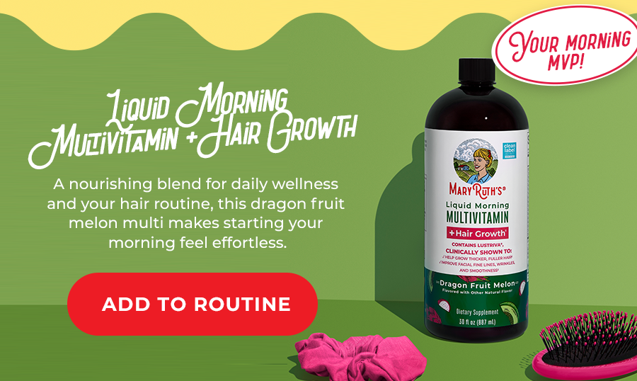 Liquid Morning Multivitamin + Hair Growth