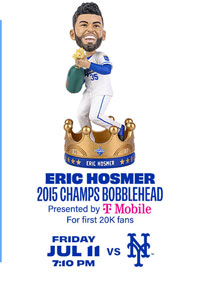 Eric Hosmer 2015 Champs Bobblehead - July 11 - Get Tickets