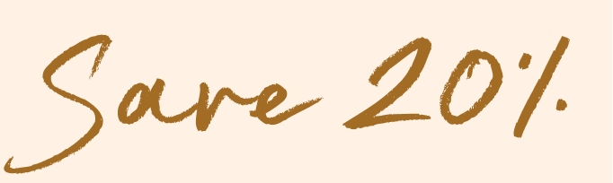 Save 20%