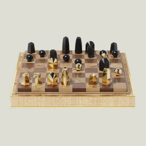Colette Cane Chess Set  by AERIN