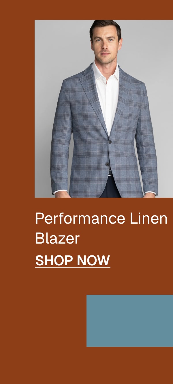 Performance Linen Blazer