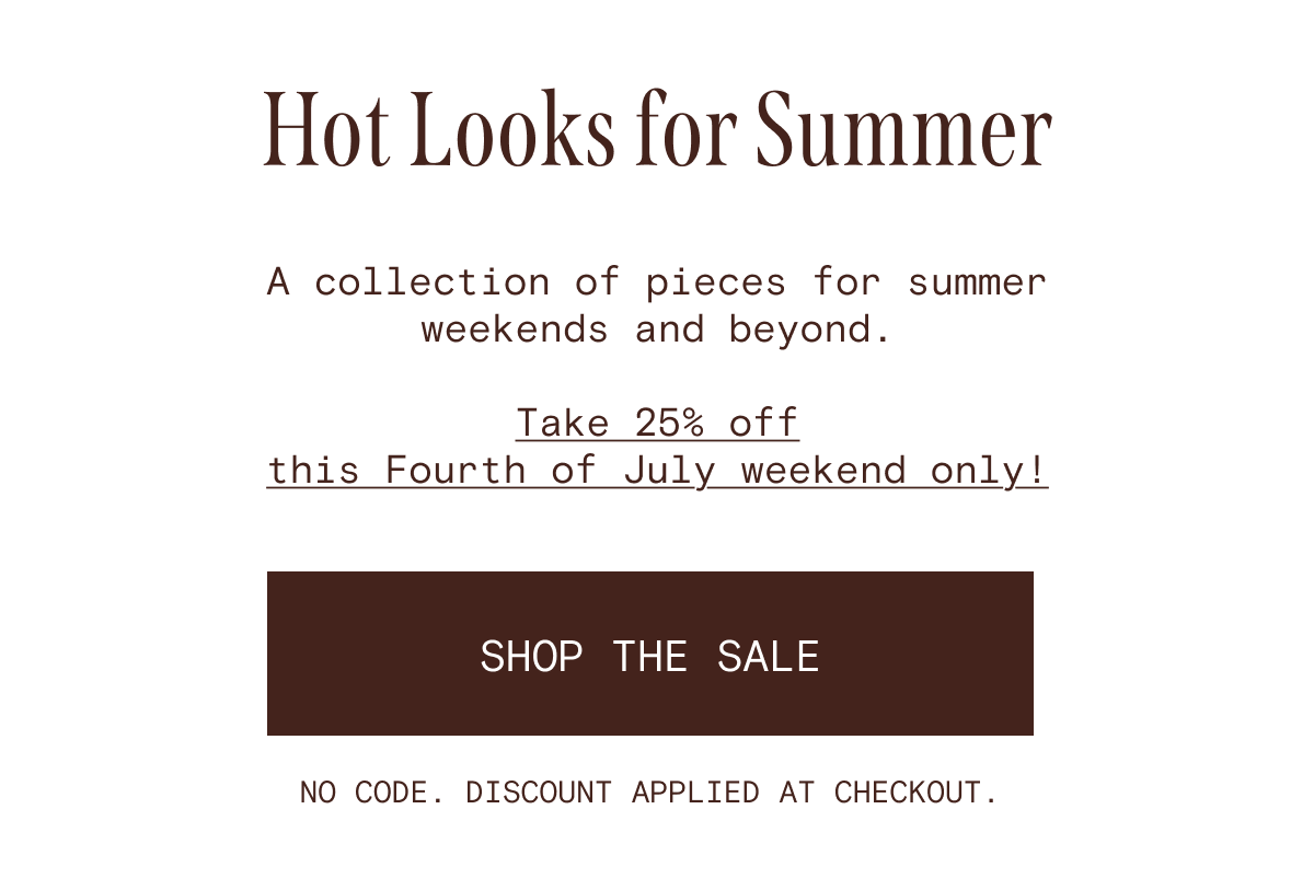 Hot Looks for Summer