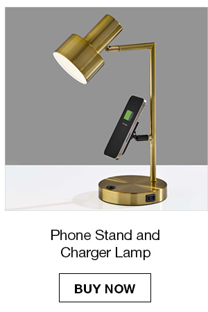 Phone Stand and Charger Lamp