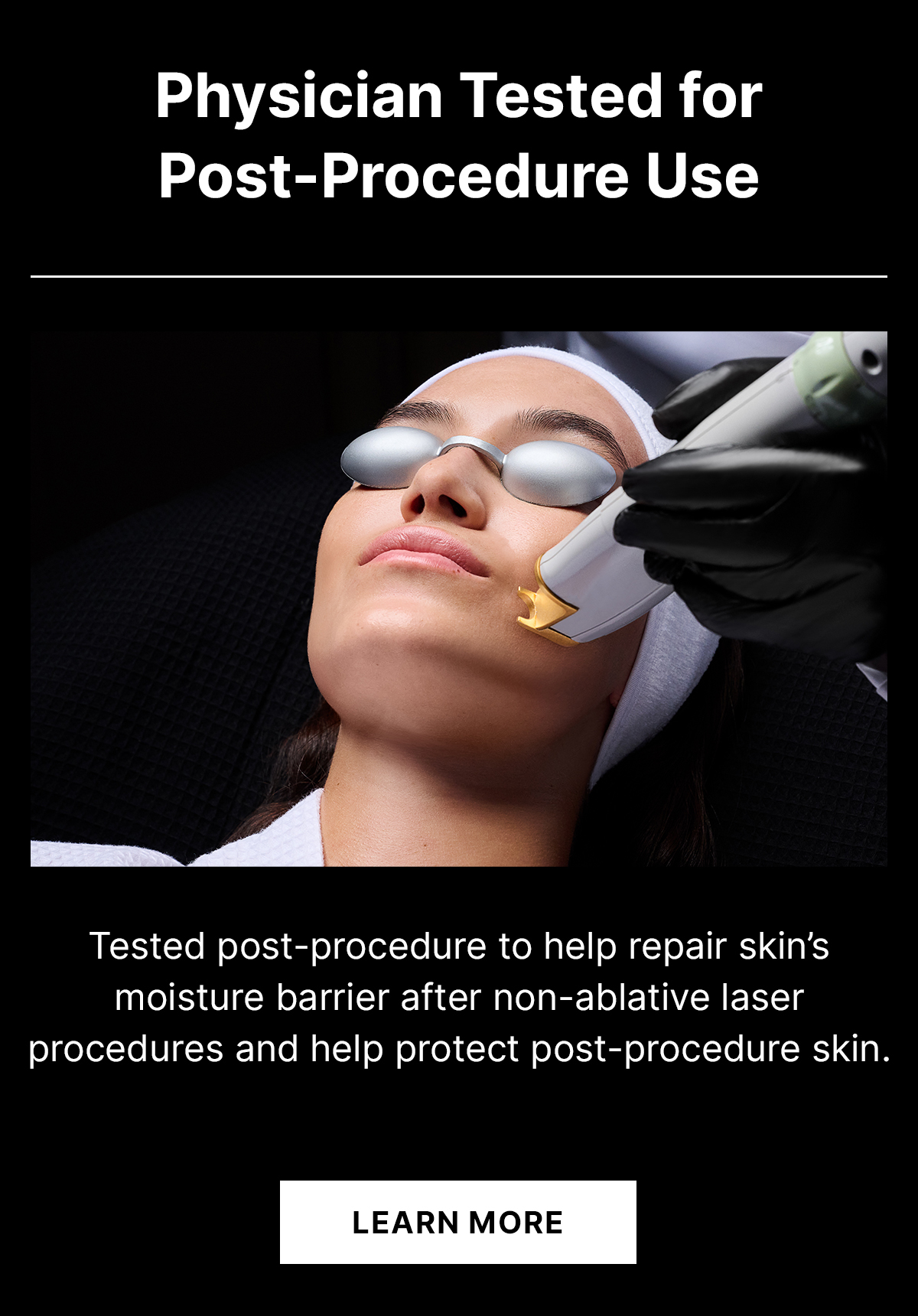 Physician Tested for Post-Procedure Use