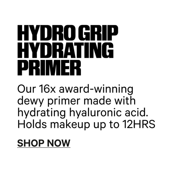 Hydro Grip Hydrating Primer — 16x Award-Winning Dewy Primer with Hyaluronic Acid — Holds Makeup Up to 12 Hours