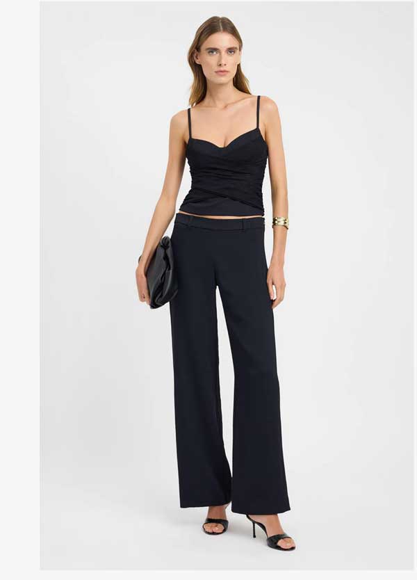 Oyster Mesh Bra Top