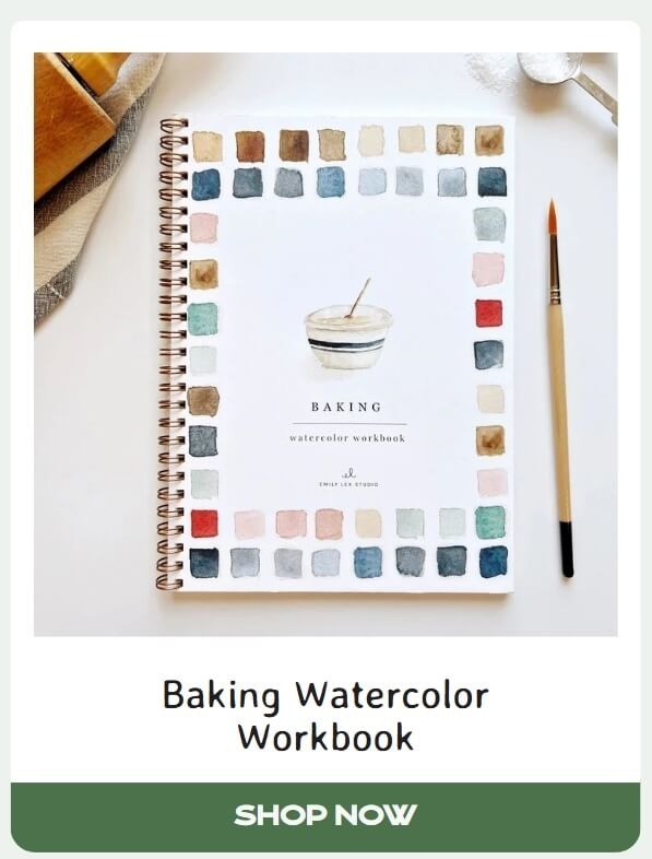 Baking Watercolor Workbook