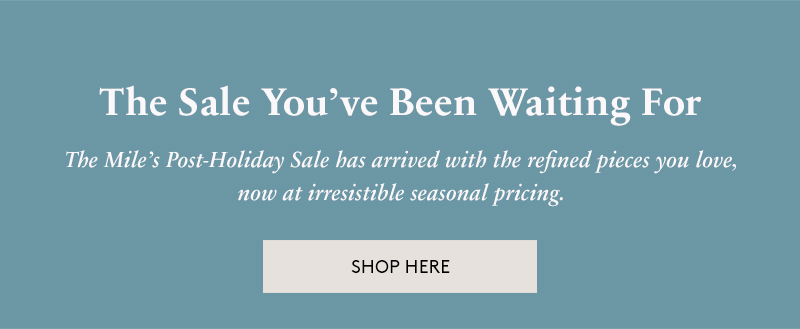 Post-Holiday Sale