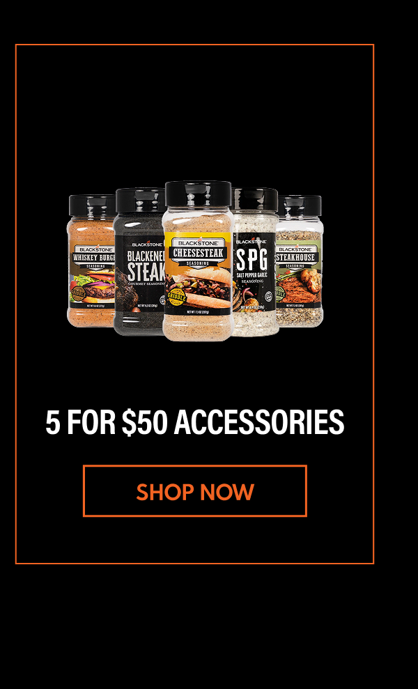 5 for $50 Accessories