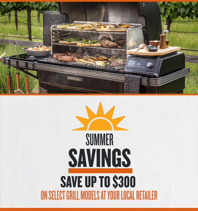 Save up  to $300 off Select Grills