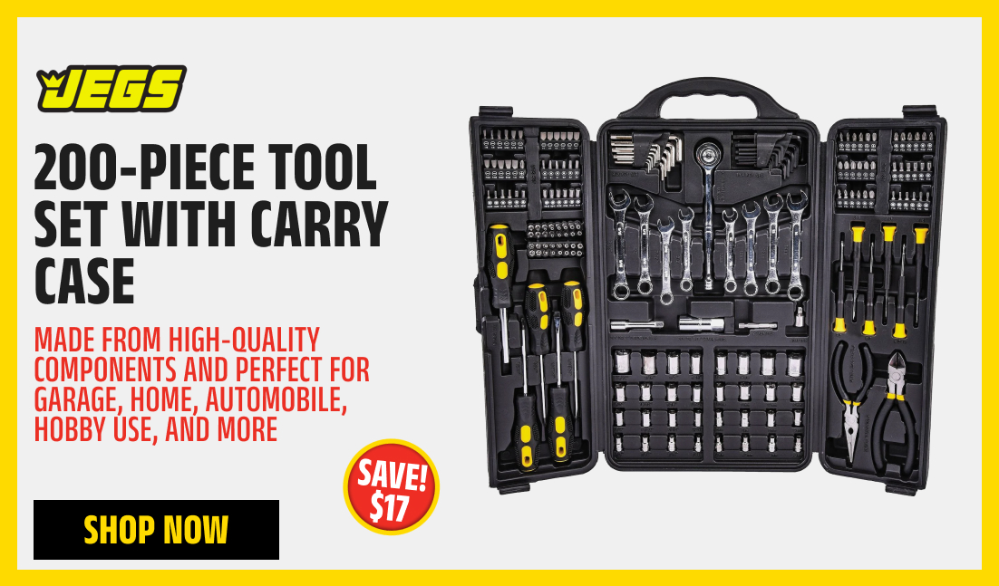 200-Piece Tool Set with Carry Case
