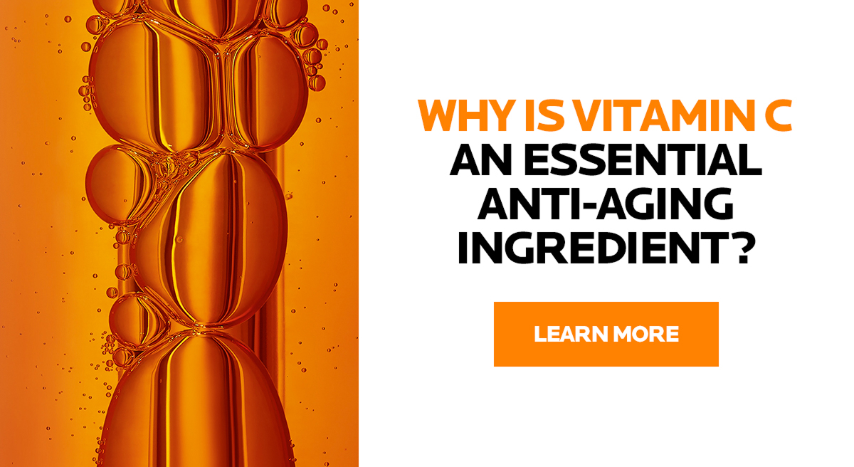 Why is Vitamin C an essential anti-aging ingredient?