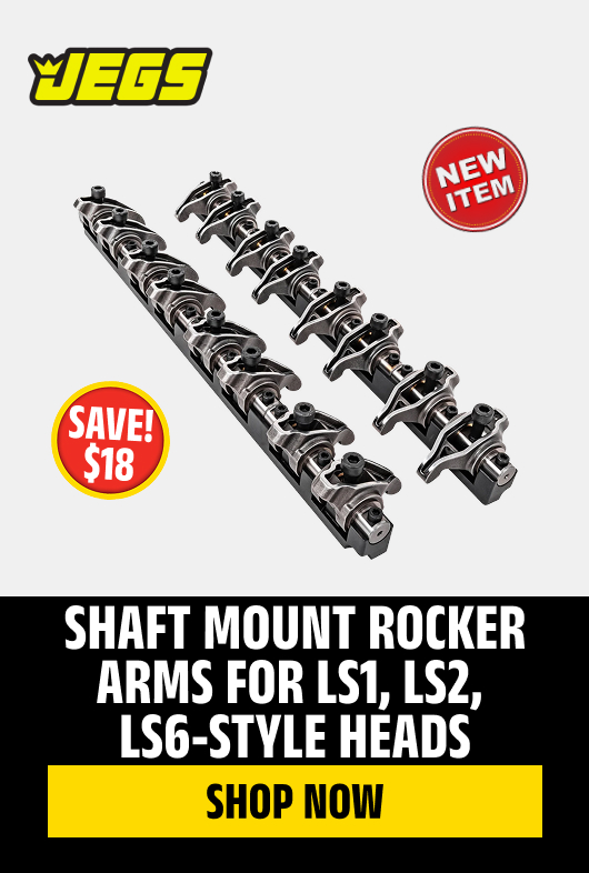 Shaft Mount Rocker Arms for LS1, LS2, LS6-Style Heads