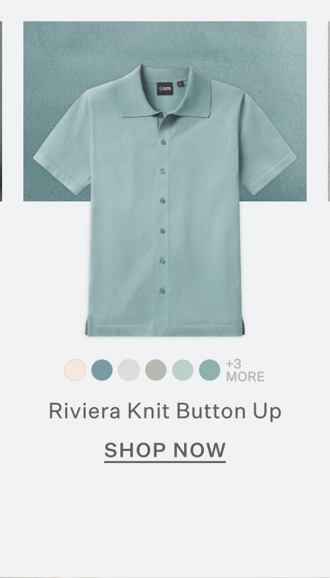 Riviera Knit Button Up