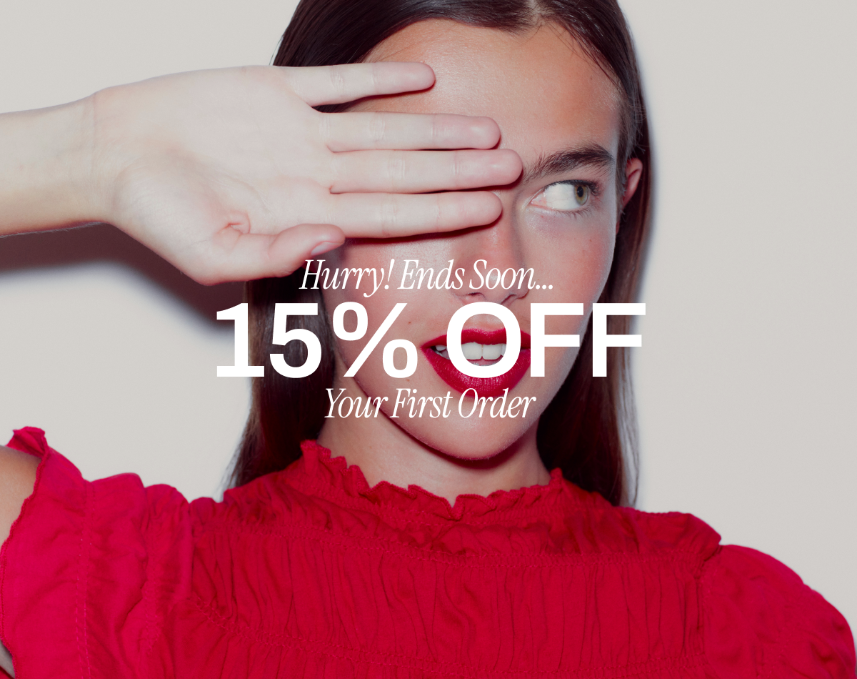 Hurry! Ends soon... 15% OFF your first order