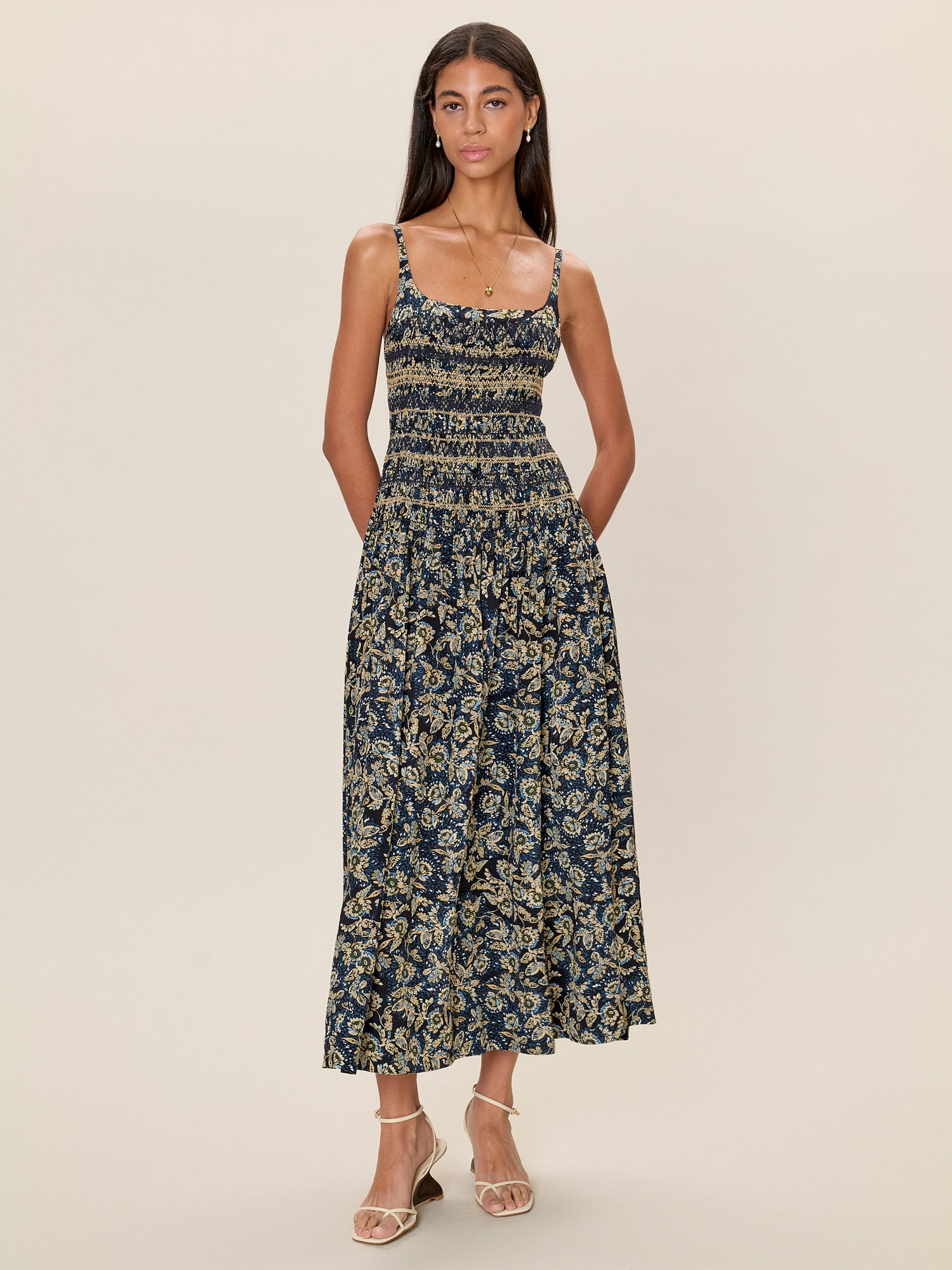 Image of Charlene Smocked Dress