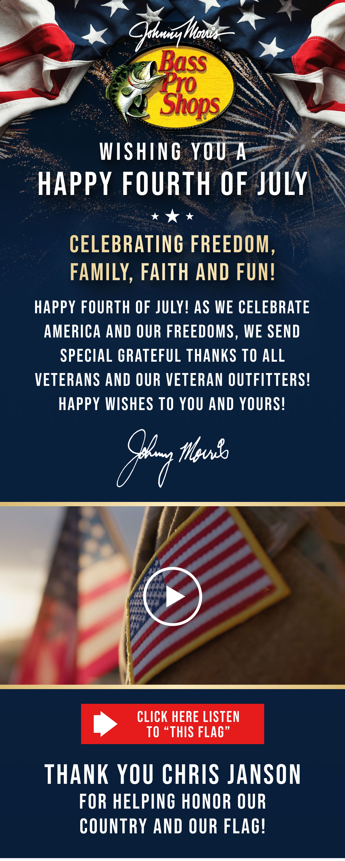 Wishing You A Happy Fourth