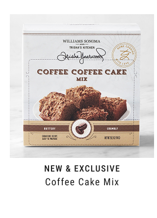 New & Exclusive Coffee Cake Mix