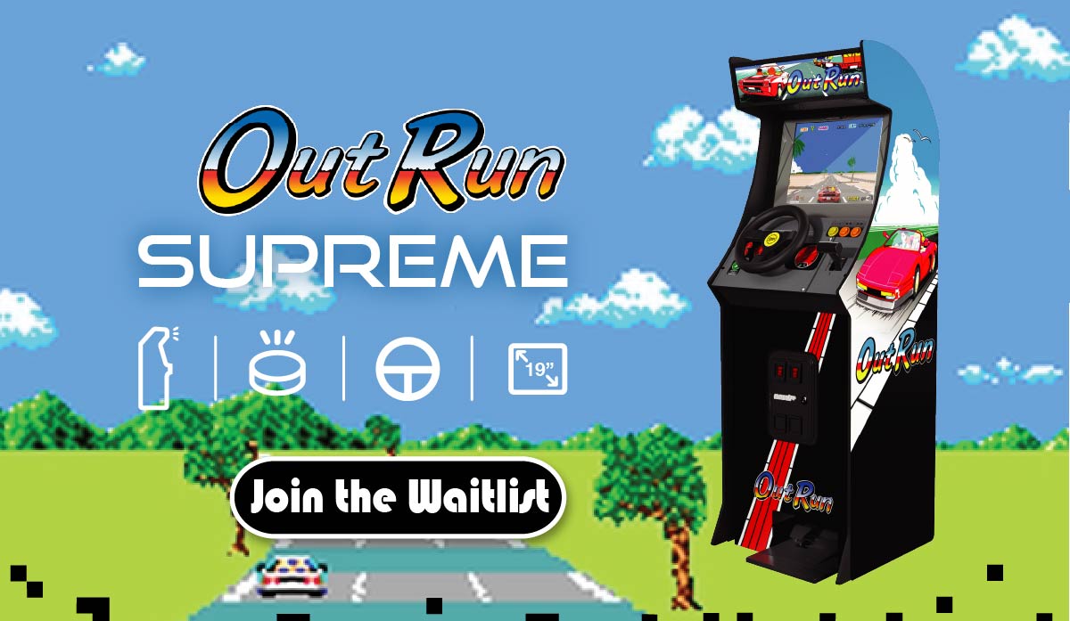 Outrun Supreme Arcade Machine