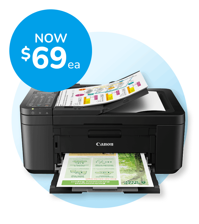Canon PIXMA TR4660 All-in-One Printer now $69ea