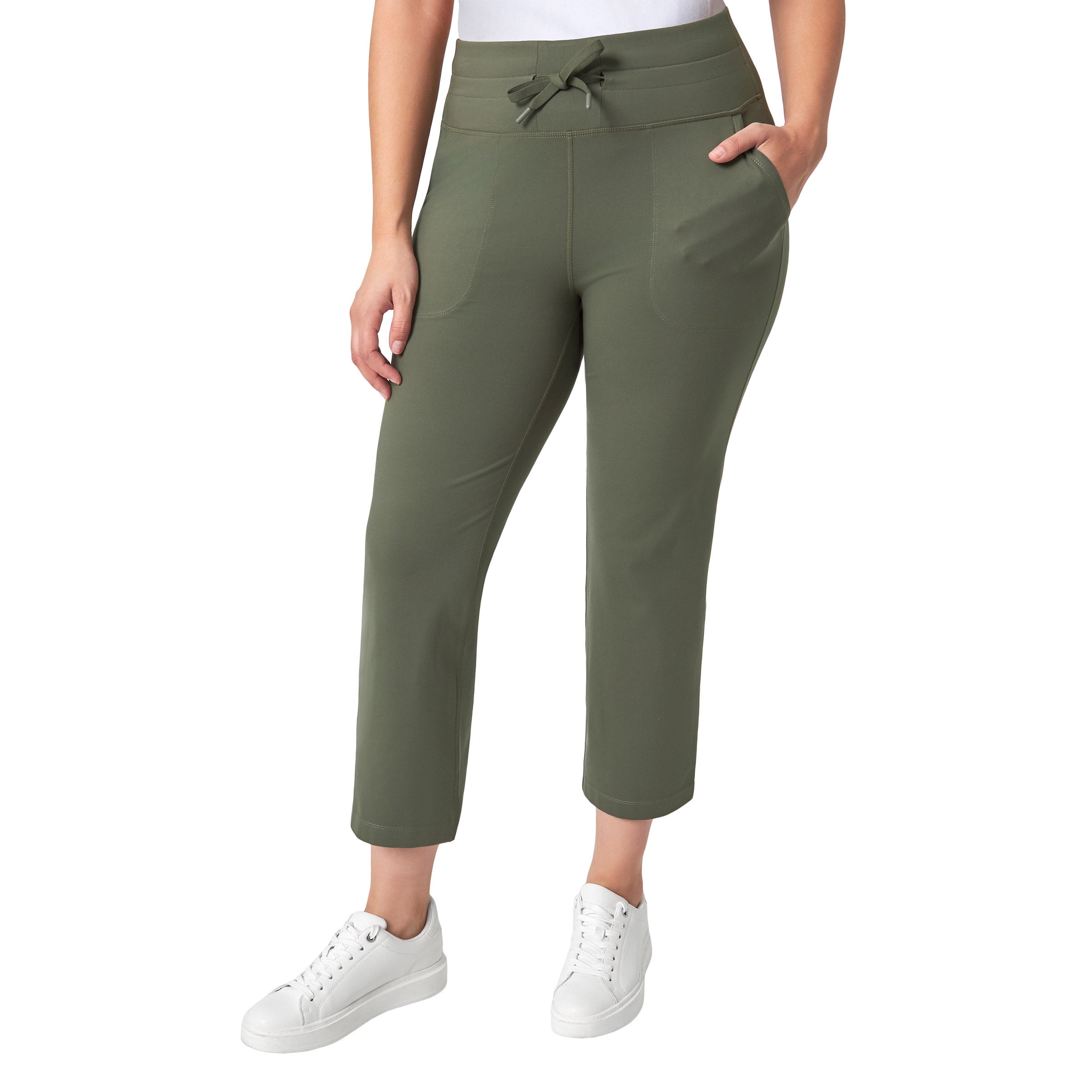 Mondetta Women's Drawstring Capri