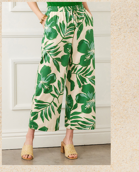 Drawstring Ankle Pants