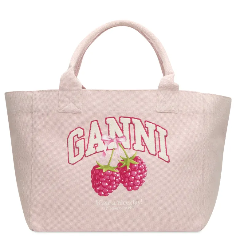 GANNI Trapeze Shopper Bag