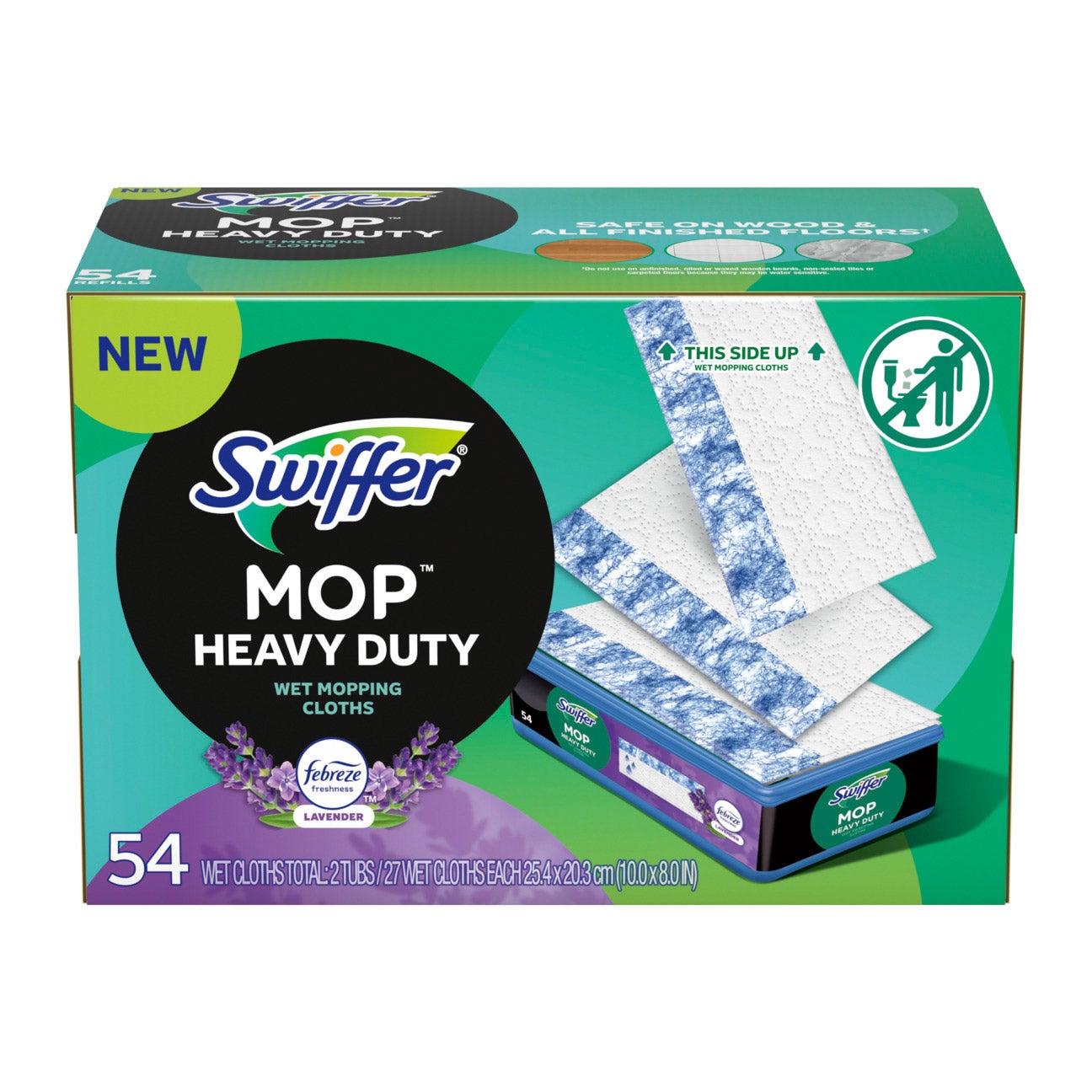 Swiffer Heavy Duty Cloths, Wet