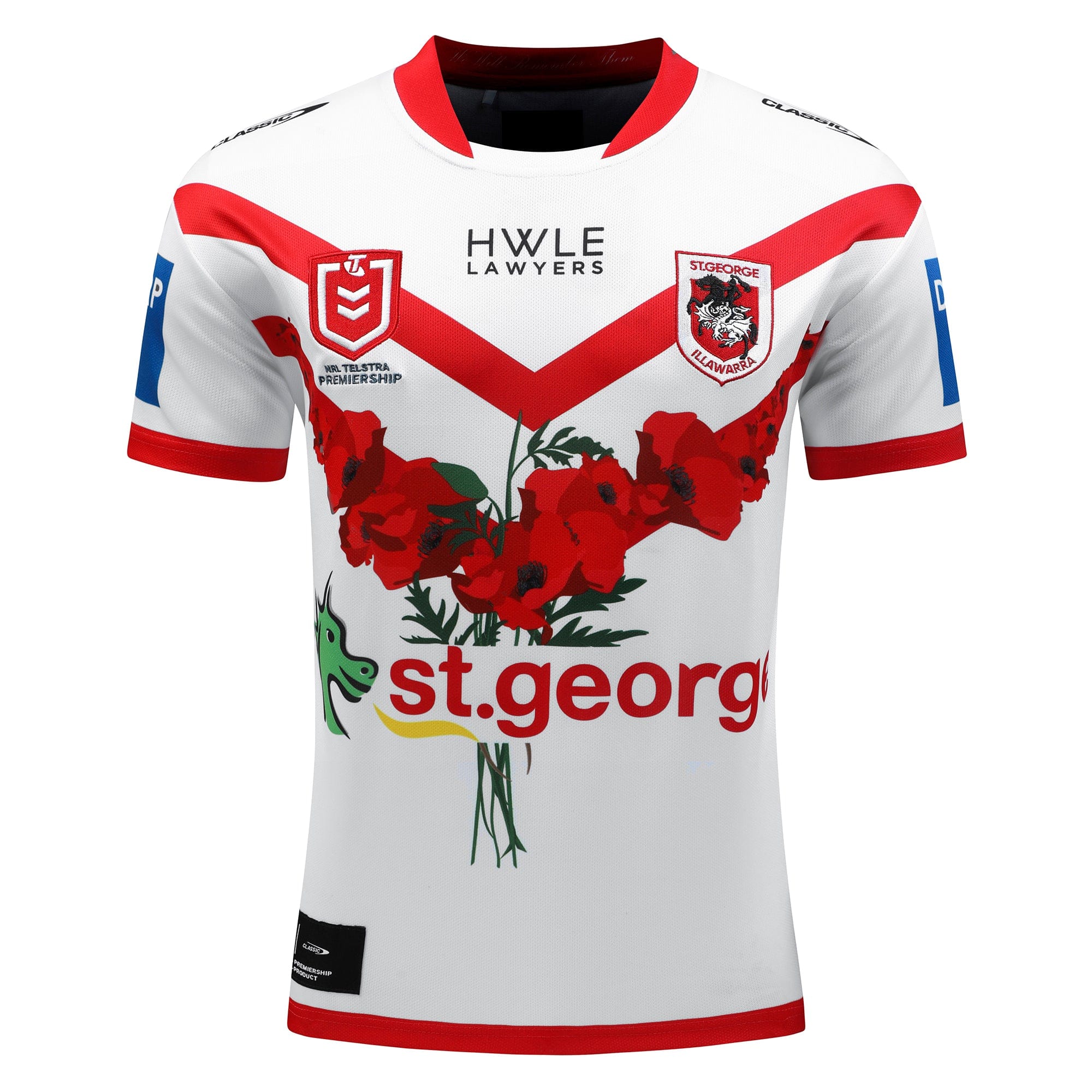 Image of Dragons NRL Heritage Jersey by Classic Sportswear