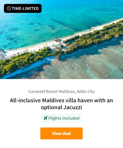 All-inclusive Maldives villa haven with an optional Jacuzzi