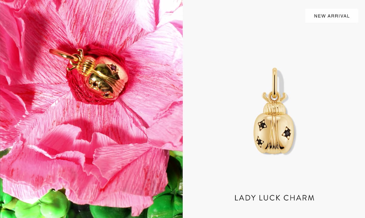 New Arrival. Lady Luck Charm.