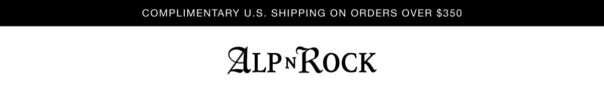 Enjoy free US shipping on orders over $350