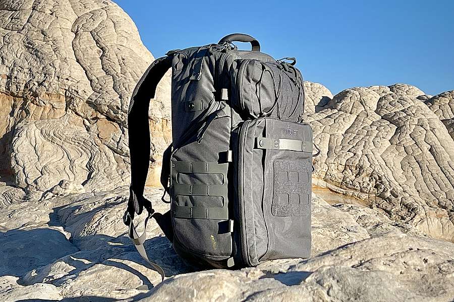 TRIDENT-32 with Hypalon side and Loop faced front MOLLE panels