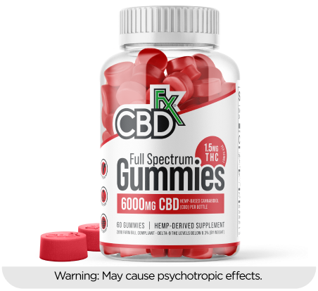 Full Spectrum Mixed Berry CBD Gummies