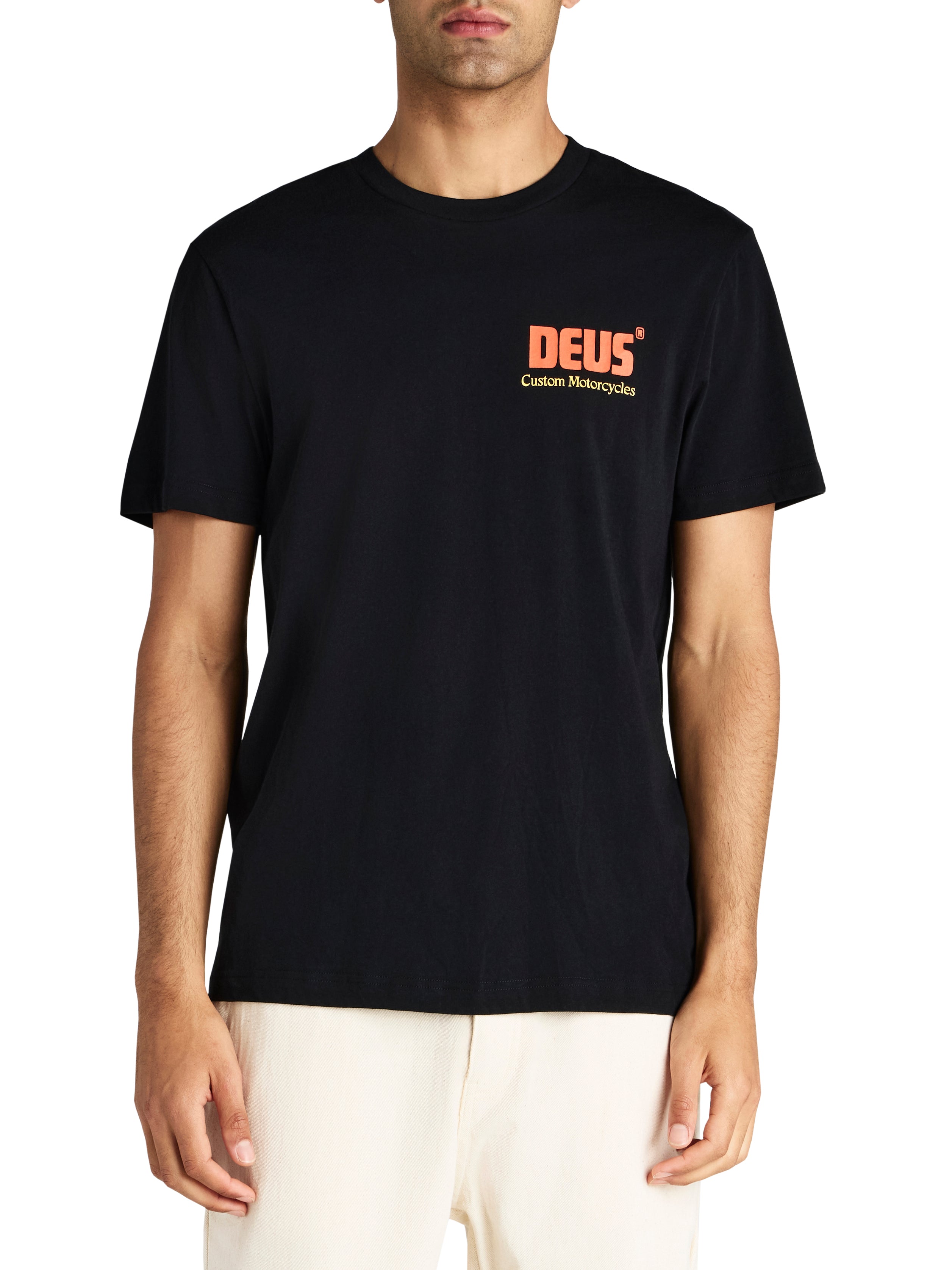 Image of Drop Down Tee - Black