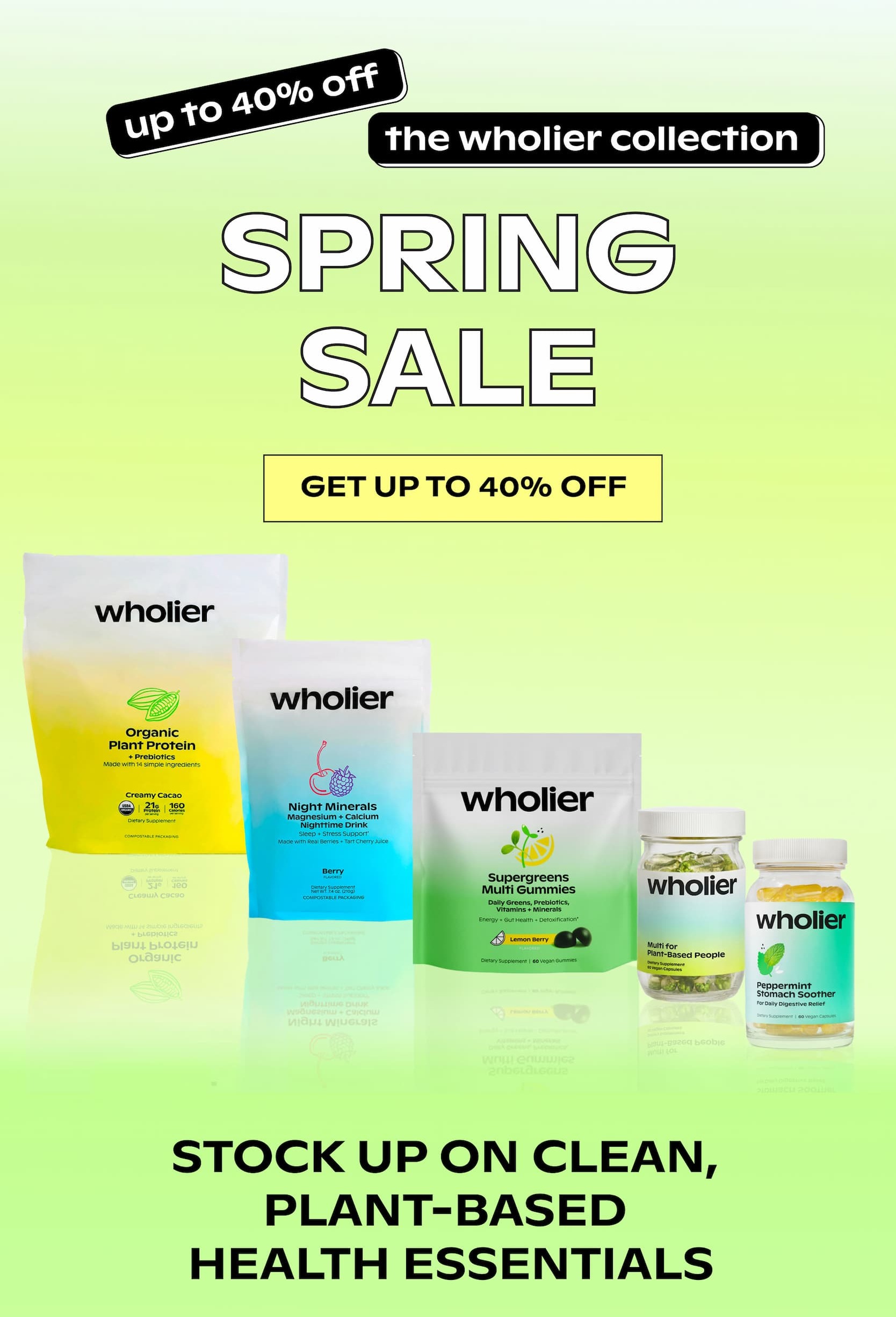 Shop the wholier collection