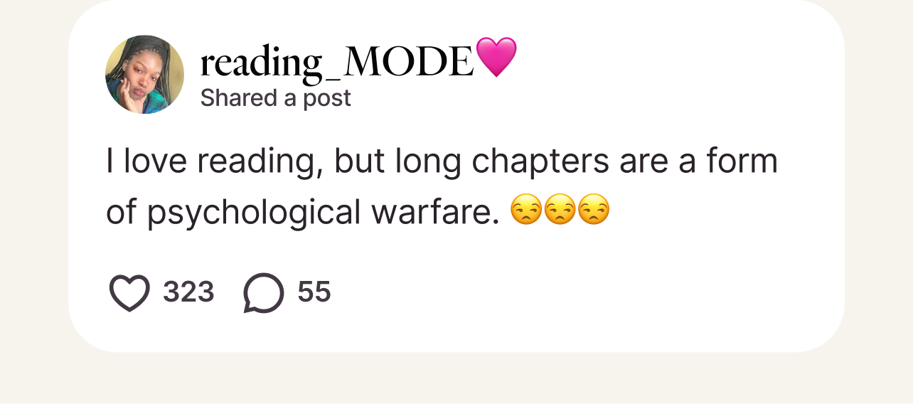 Post from reading_MODE