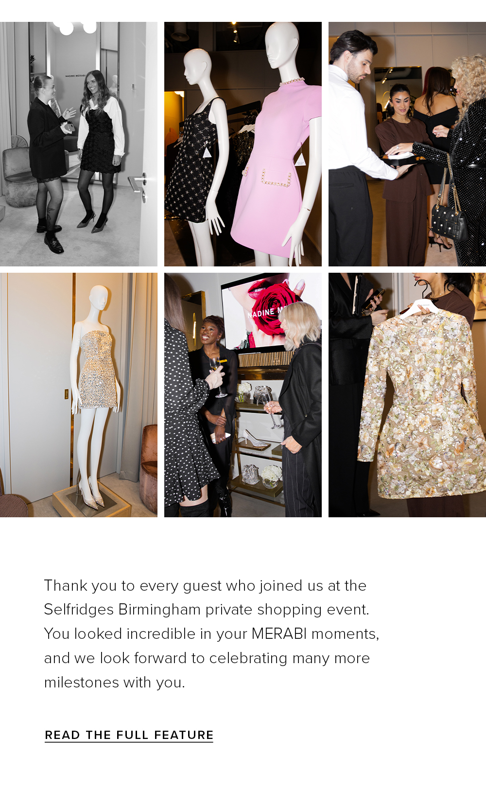 Selfridges Birmingham Community Event  