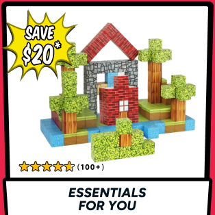 100 Piece Kids Magnetic Block Set Product Image
