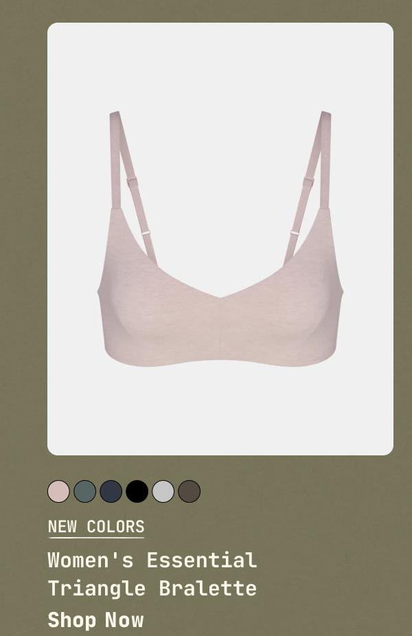 Women's Essential Triangle Bralette