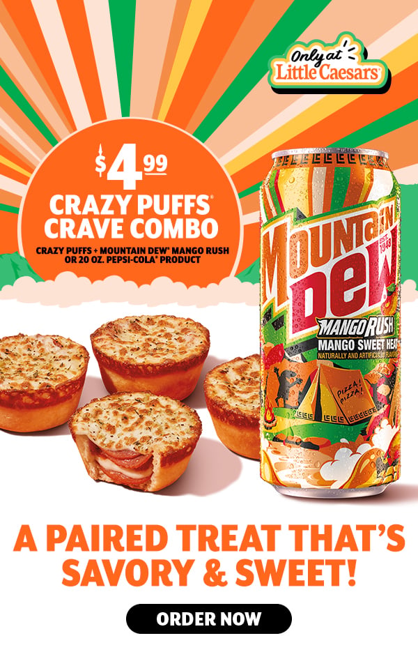 Crazy Puffs® Crave Combo. Order Now!