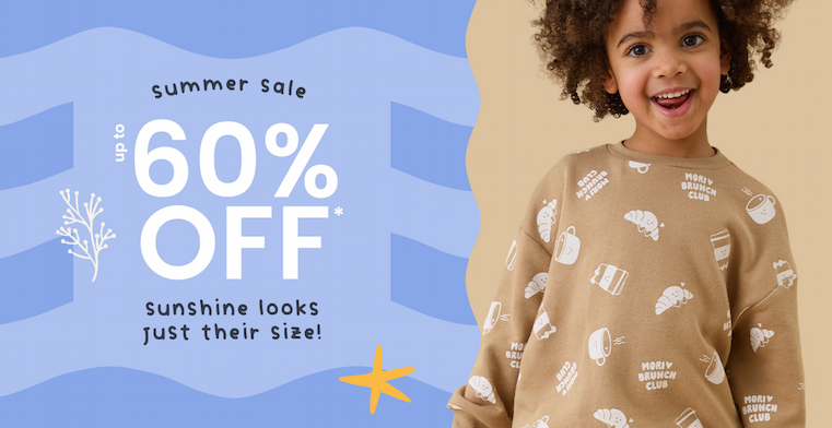 summer sale up to 60% OFF