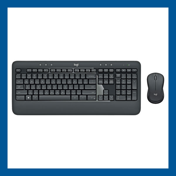 Logitech MK540 Advanced Wireless Keyboard & Mouse Combo with Palm Rest