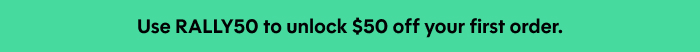 $50 off rally