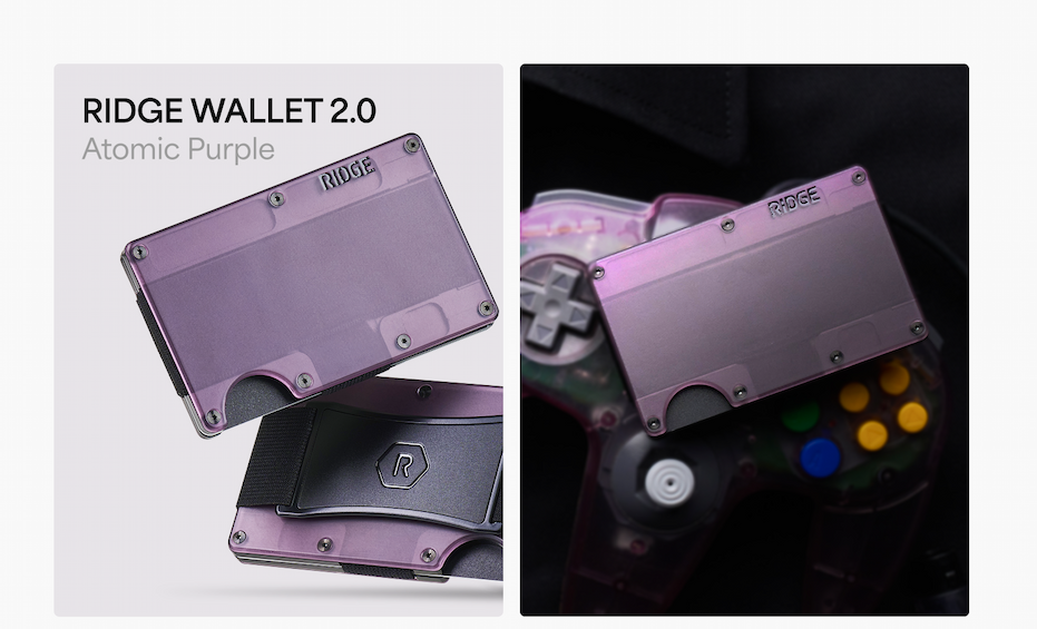 Ridge Wallet 2.0 | Shop Now