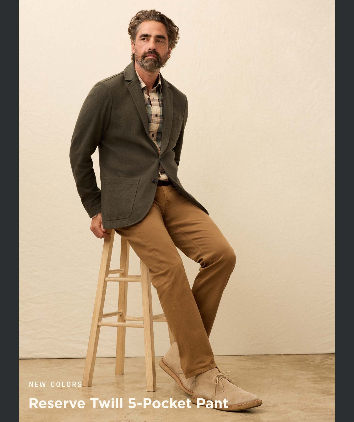 Reserve Twill 5-Pocket Pant