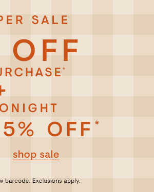 Shop Sale