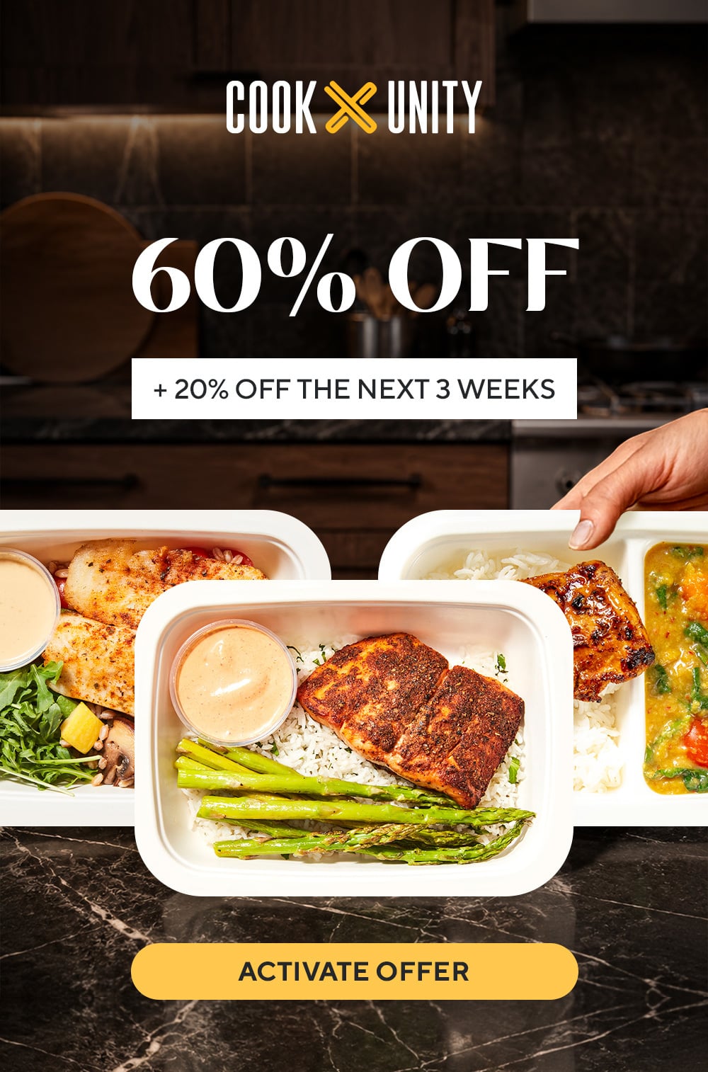 60% off + 20%