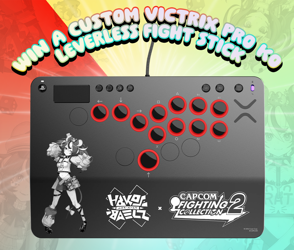 Win a custom Victrix Pro Ko Leverless Fight Stick