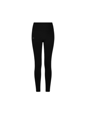Women's Plant-Stretch Compressive Leggings—Black
